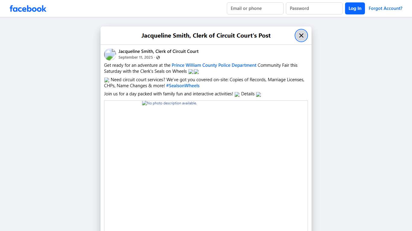 Get ready for... - Jacqueline Smith, Clerk of Circuit Court Facebook